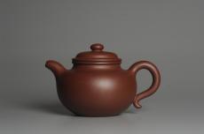 紫砂壶图片：实力派杨欣橙老师全手工大亨莲子 本色清水泥 深得老味 古韵悠悠 - 紫砂壶之家