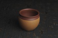 紫砂壶图片：美杯国庆特惠 精品好泥好工雅致特厚实缸杯主人杯二式 - 紫砂壶之家