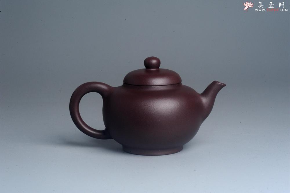 紫砂壶图片：油润黄龙山底槽青 全手工熹微壶  期待与您结缘 - 紫砂壶之家紫砂壶网