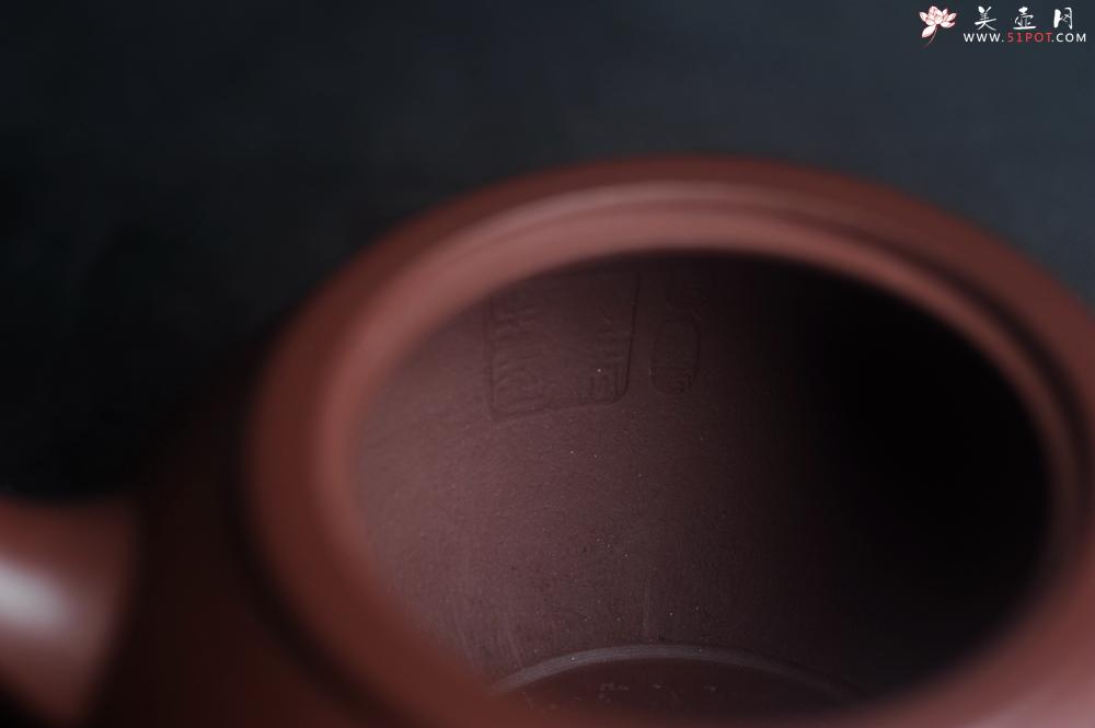 紫砂壶图片：潜力股周小培老师 4号井深井红皮龙 全手工汉云壶 - 紫砂壶之家紫砂壶网