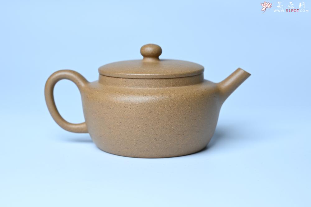 紫砂壶图片：美壶特惠全手工紫砂壶特好段泥桑扁壶 茶壶 茶具 单壶 - 紫砂壶之家紫砂壶网