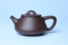 紫砂壶图片：潜力股周小培 特好全手工底槽清平盖石瓢茶壶  壶特好 期待与亲结缘 - 紫砂壶之家