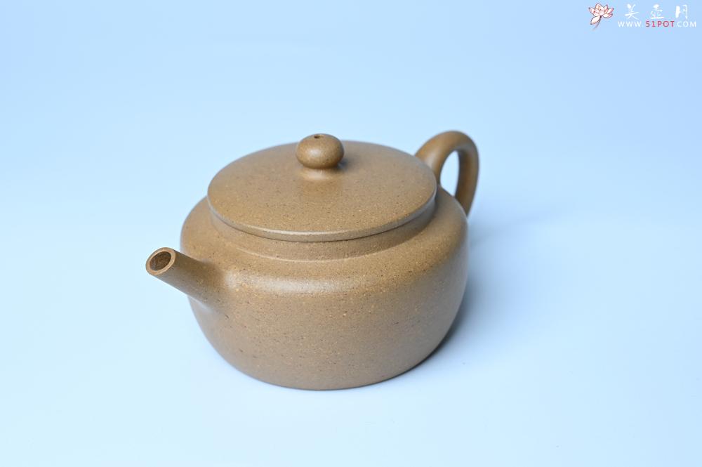 紫砂壶图片：美壶特惠全手工紫砂壶特好段泥桑扁壶 茶壶 茶具 单壶 - 紫砂壶之家紫砂壶网