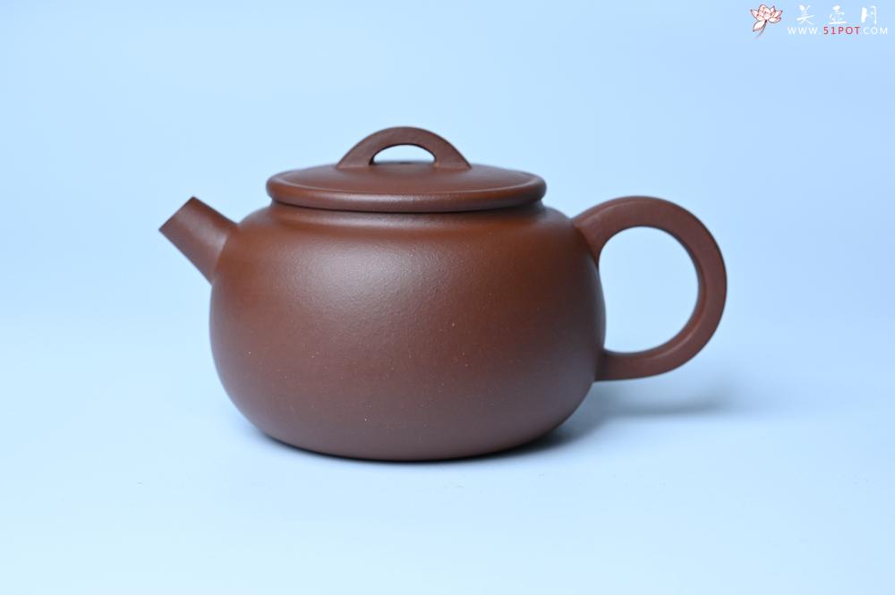 紫砂壶图片：毛国强入室弟子黄云初 特好老紫泥汉瓦壶 名家何水法书法“大彻大悟” 刘世涛伯陶刻 - 紫砂壶之家紫砂壶网