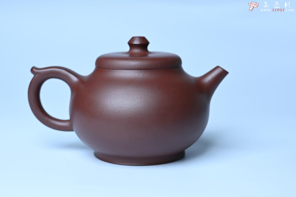 紫砂壶图片：潜力股周小培老师 4号井深井红皮龙全手工修德壶 养后特润 期待与您结缘 - 紫砂壶之家紫砂壶网