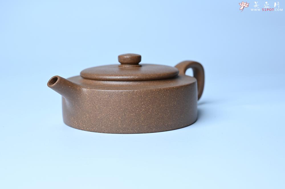 紫砂壶图片：美壶特惠  精工老段周盘壶 小壶难做 易泡养 杀茶利器 - 紫砂壶之家紫砂壶网
