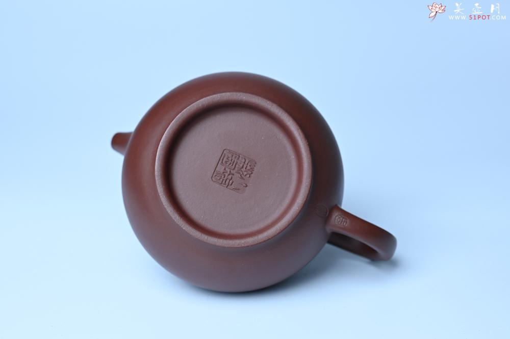 紫砂壶图片：潜力股周小培老师 4号井深井红皮龙全手工修德壶 养后特润 期待与您结缘 - 紫砂壶之家紫砂壶网