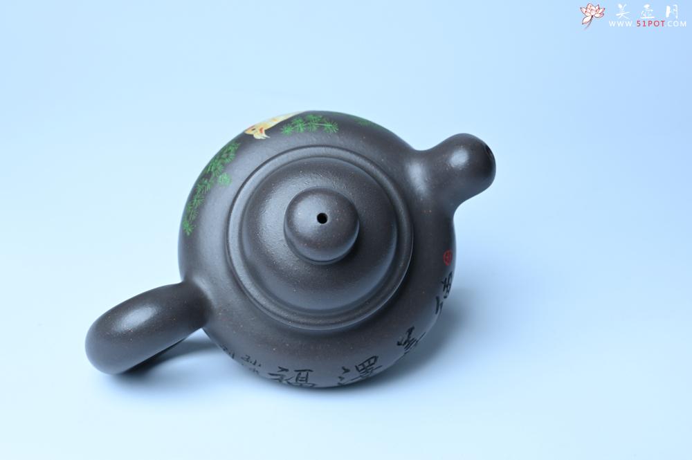 紫砂壶图片：美壶特惠 手工手制紫砂壶特好青灰泥松鼠壶 茶壶 茶具 单壶 - 紫砂壶之家紫砂壶网