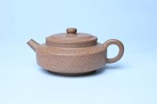 紫砂壶图片：美壶特惠 紫砂壶手工手制特好五彩老段泥还原烧周盘壶 茶壶 茶具 单壶 - 紫砂壶之家