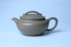 紫砂壶图片：美壶特惠 特好芝麻绿泥云帆紫砂壶 茶人醉爱 - 紫砂壶之家