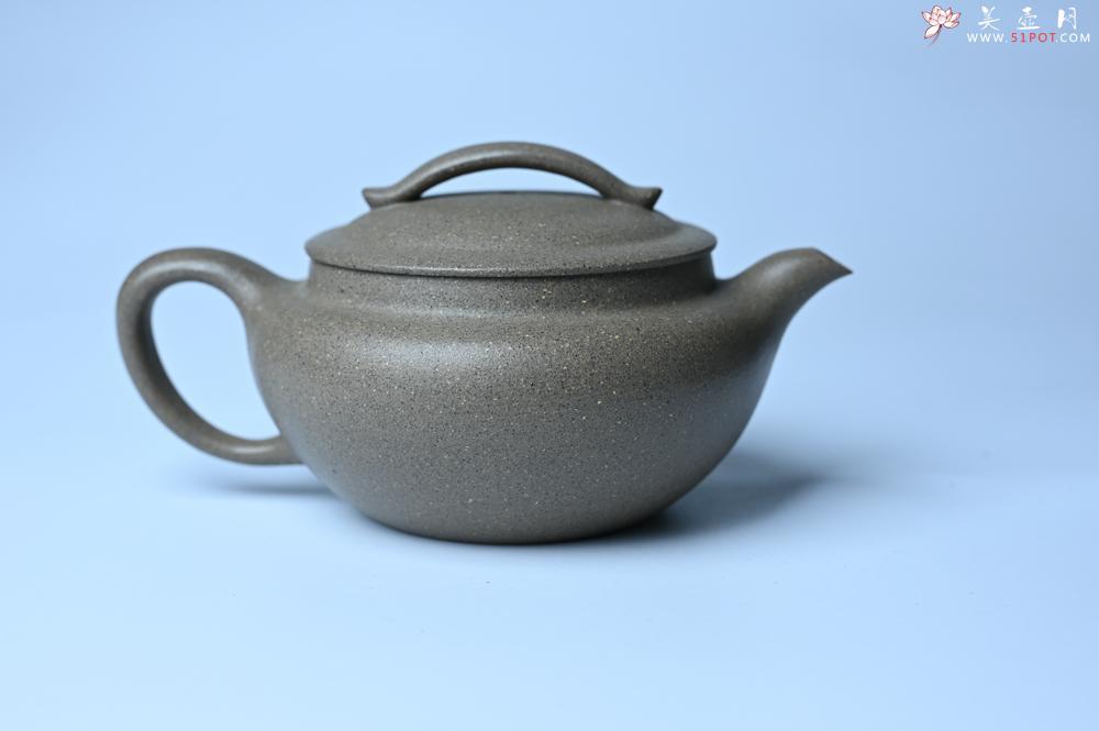 紫砂壶图片：美壶特惠 特好芝麻绿泥云帆紫砂壶 茶人醉爱 - 紫砂壶之家紫砂壶网