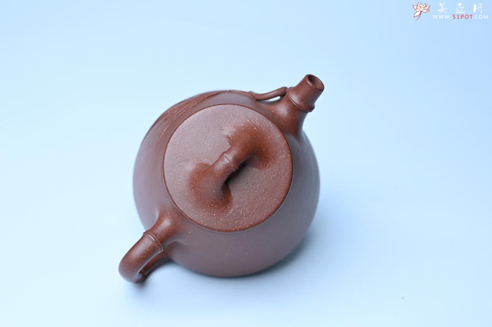 紫砂壶图片：美壶特惠 优质紫泥竹叶高石瓢壶 茶人醉爱 - 紫砂壶之家紫砂壶网