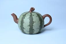 紫砂壶图片：美壶特惠 精致西瓜紫砂壶 茶人醉爱 - 紫砂壶之家