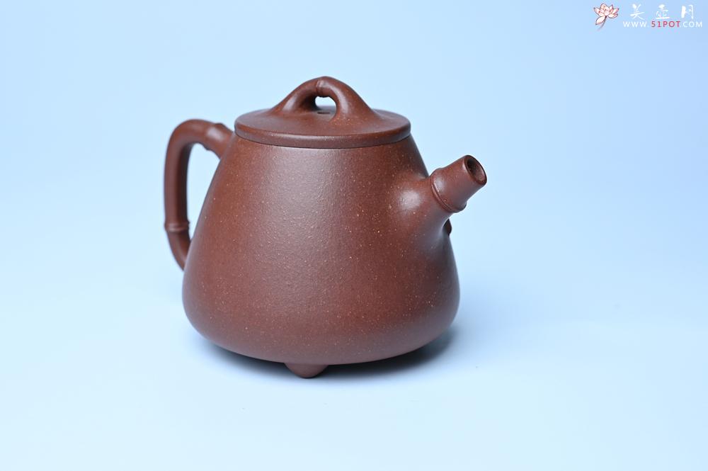 紫砂壶图片：美壶特惠 优质紫泥竹叶高石瓢壶 茶人醉爱 - 紫砂壶之家紫砂壶网