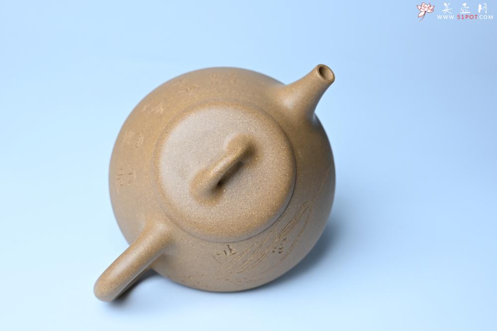 紫砂壶图片：油润老段泥(此泥料属于家藏老料！油润无比，识者自知！)全手工曼生石瓢 陶兴精心装饰 - 紫砂壶之家紫砂壶网