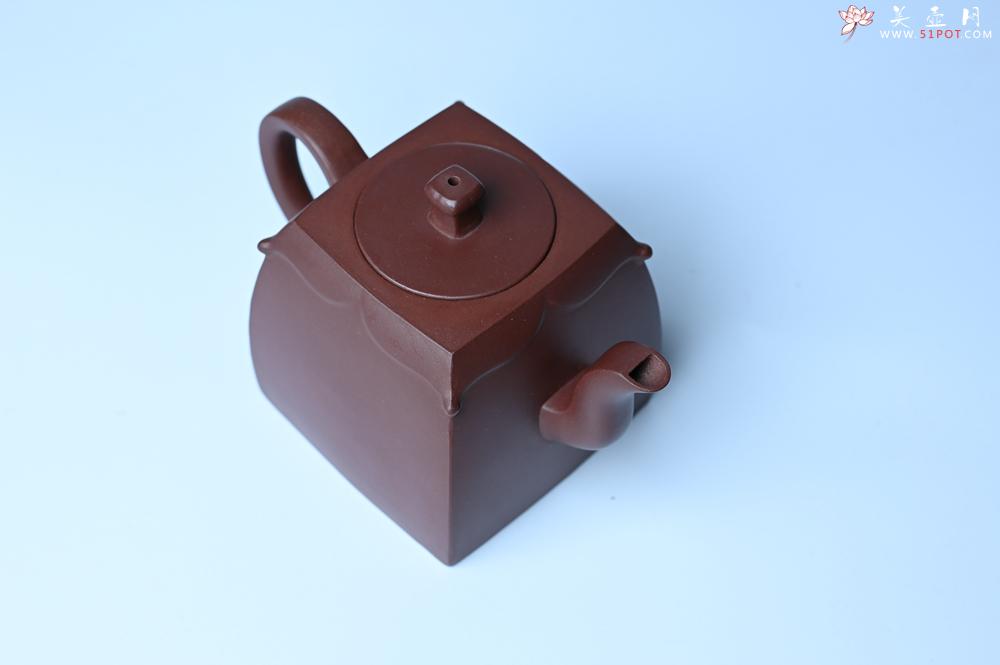 紫砂壶图片：美壶特惠 精致四方圆口壶 造型新颖 - 紫砂壶之家紫砂壶网