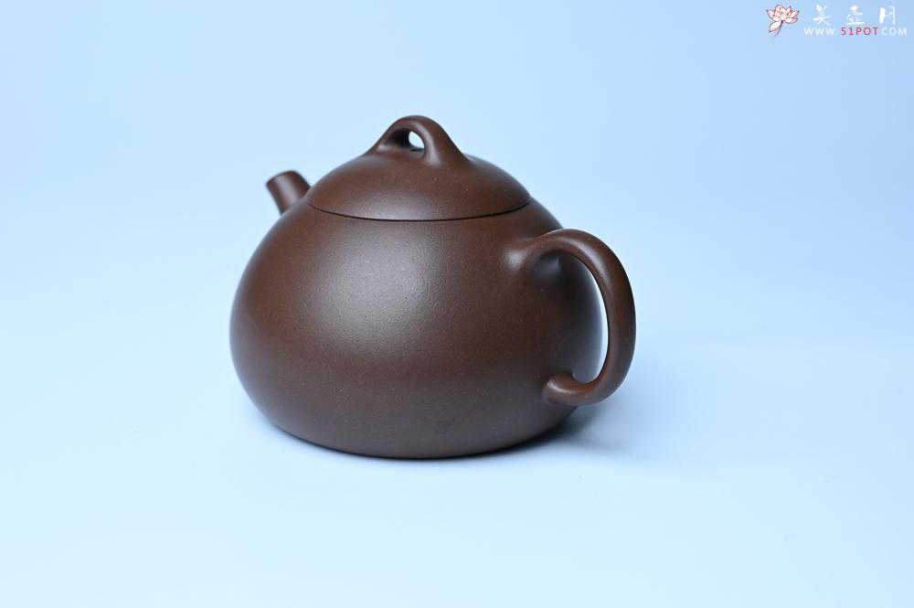 紫砂壶图片：美壶特惠 特好老紫泥小半月 茶人醉爱 - 紫砂壶之家紫砂壶网