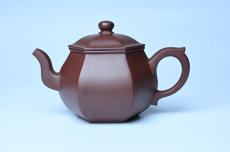 紫砂壶图片：全手工六方高韵 韵味悠长 - 紫砂壶之家