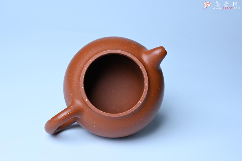 紫砂壶图片：美壶特惠 特好红泥桂花砂茄段壶 茶人醉爱 - 紫砂壶之家紫砂壶网