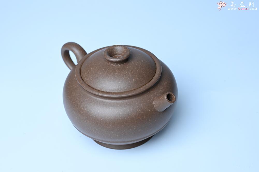 紫砂壶图片：美壶特惠 紫砂壶手工手制青灰段泥巨轮壶 茶壶 茶具 单壶 - 紫砂壶之家紫砂壶网