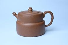 紫砂壶图片：美壶特惠 精致秀雅趣竹壶 茶人醉爱 - 紫砂壶之家