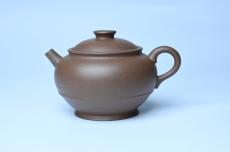 紫砂壶图片：美壶特惠 紫砂壶手工手制青灰段泥巨轮壶 茶壶 茶具 单壶 - 紫砂壶之家