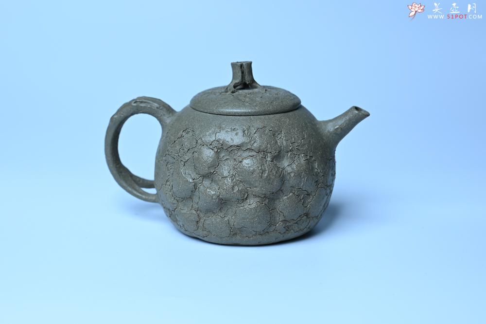 紫砂壶图片：美壶特惠 特好老青段泥云松供春壶 茶人醉爱 - 紫砂壶之家紫砂壶网