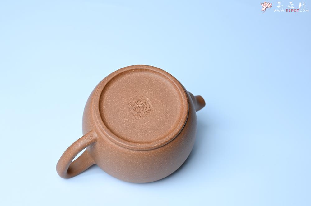 紫砂壶图片：美壶特惠 精致黄降坡泥汉瓦壶 茶人醉爱 - 紫砂壶之家紫砂壶网