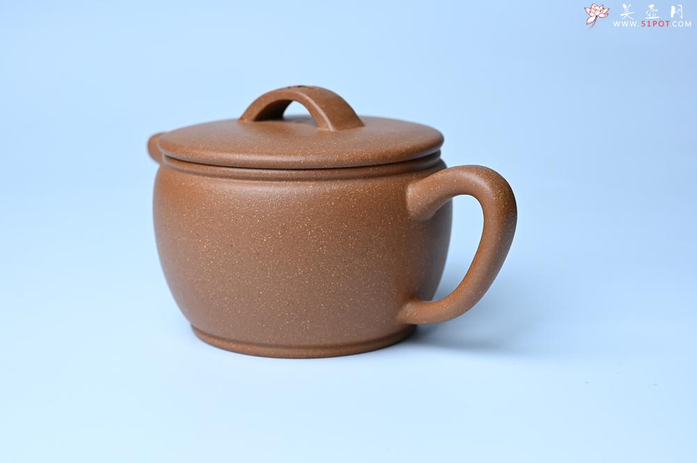 紫砂壶图片：美壶特惠 精致黄降坡泥汉瓦壶 茶人醉爱 - 紫砂壶之家紫砂壶网