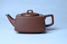 紫砂壶图片：实力派张海艳全手工精工砂四方壶 做工一流 - 紫砂壶之家