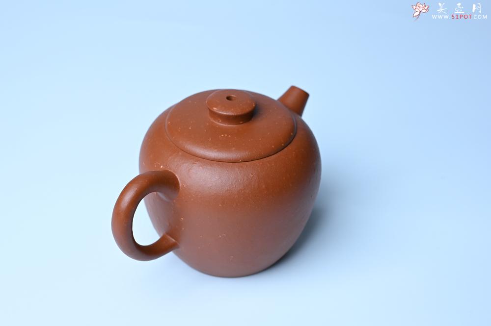 紫砂壶图片：美壶特惠 精品粗砂红泥巨轮壶 茶人醉爱 - 紫砂壶之家紫砂壶网