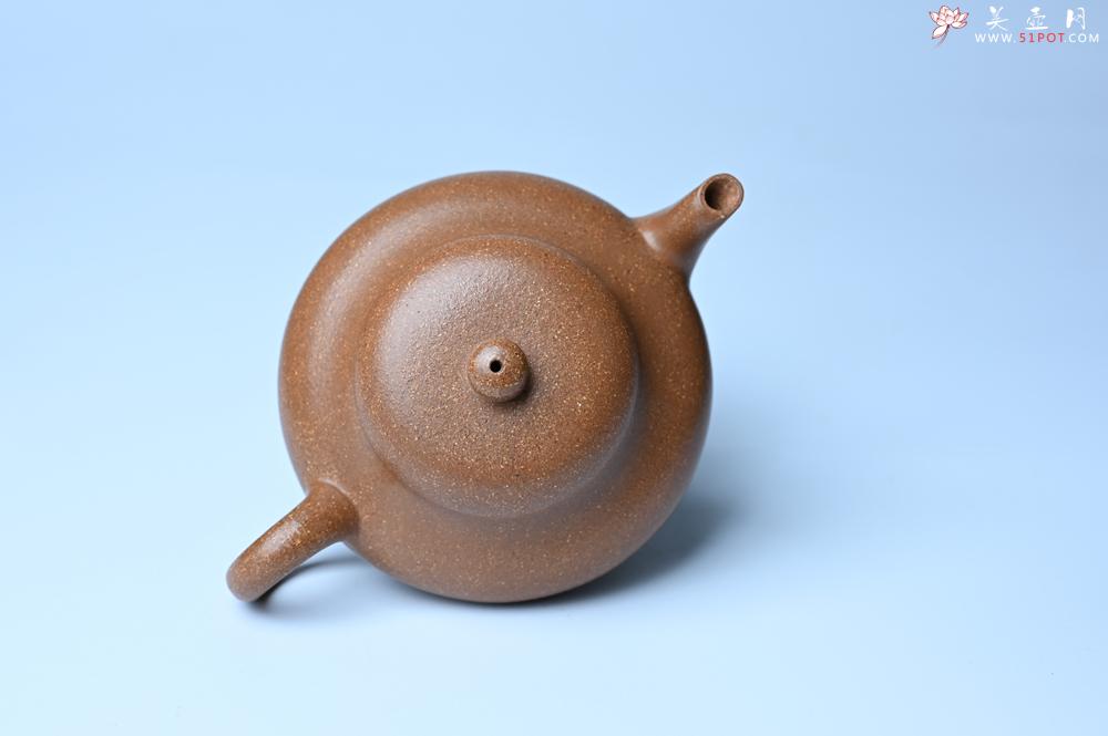 紫砂壶图片：美壶特惠 特好老段泥精致合欢壶 茶人醉爱 - 紫砂壶之家紫砂壶网