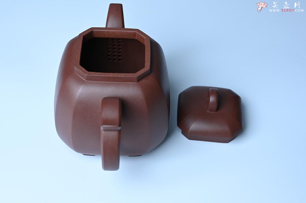 紫砂壶图片：实力派张海艳全手工家藏底槽清精工福临八方壶 气势磅礴 - 紫砂壶之家紫砂壶网