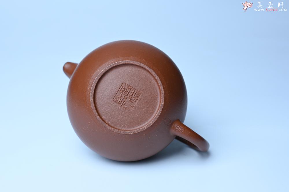 紫砂壶图片：潜力股周小培老师 油润降坡泥全手工茄瓜壶 - 紫砂壶之家紫砂壶网