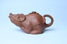 紫砂壶图片：美壶特惠 优质降坡泥鼠你有钱壶壶 茶人醉爱 - 紫砂壶之家
