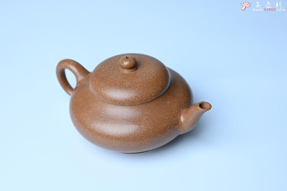 紫砂壶图片：美壶特惠 特好老段泥精致合欢壶 茶人醉爱 - 紫砂壶之家紫砂壶网