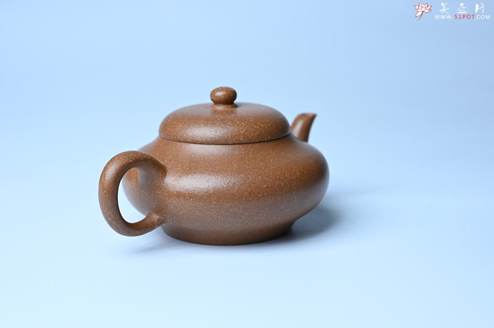 紫砂壶图片：美壶特惠 特好老段泥精致合欢壶 茶人醉爱 - 紫砂壶之家紫砂壶网