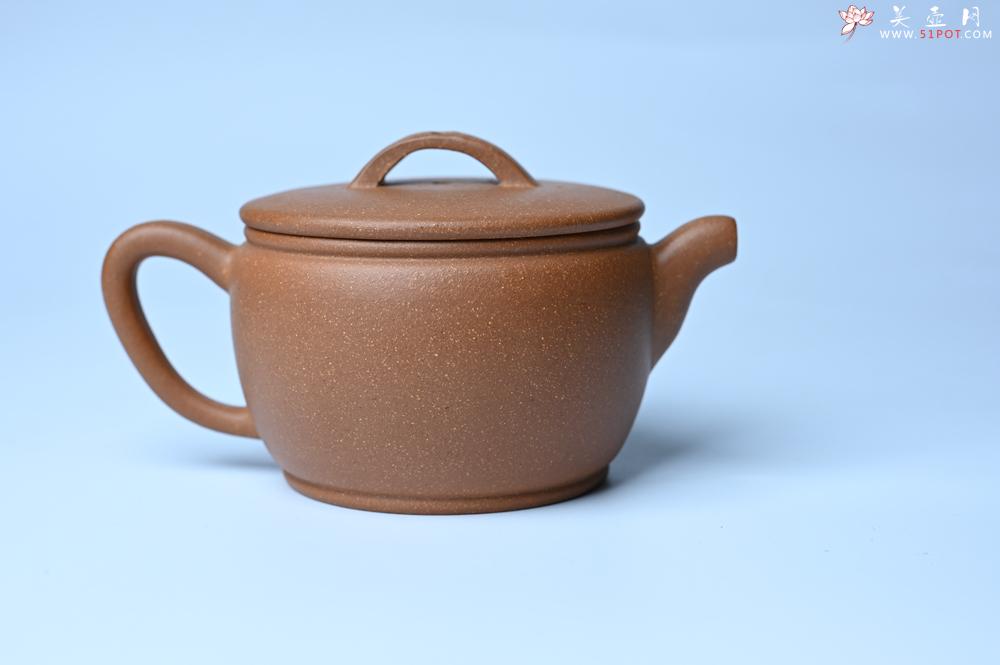 紫砂壶图片：美壶特惠 精致黄降坡泥汉瓦壶 茶人醉爱 - 紫砂壶之家紫砂壶网