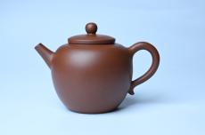 紫砂壶图片：毛国强入室弟子黄云初 特好老紫泥清莲壶 何水法书法清白 刘世涛伯陶刻 - 紫砂壶之家