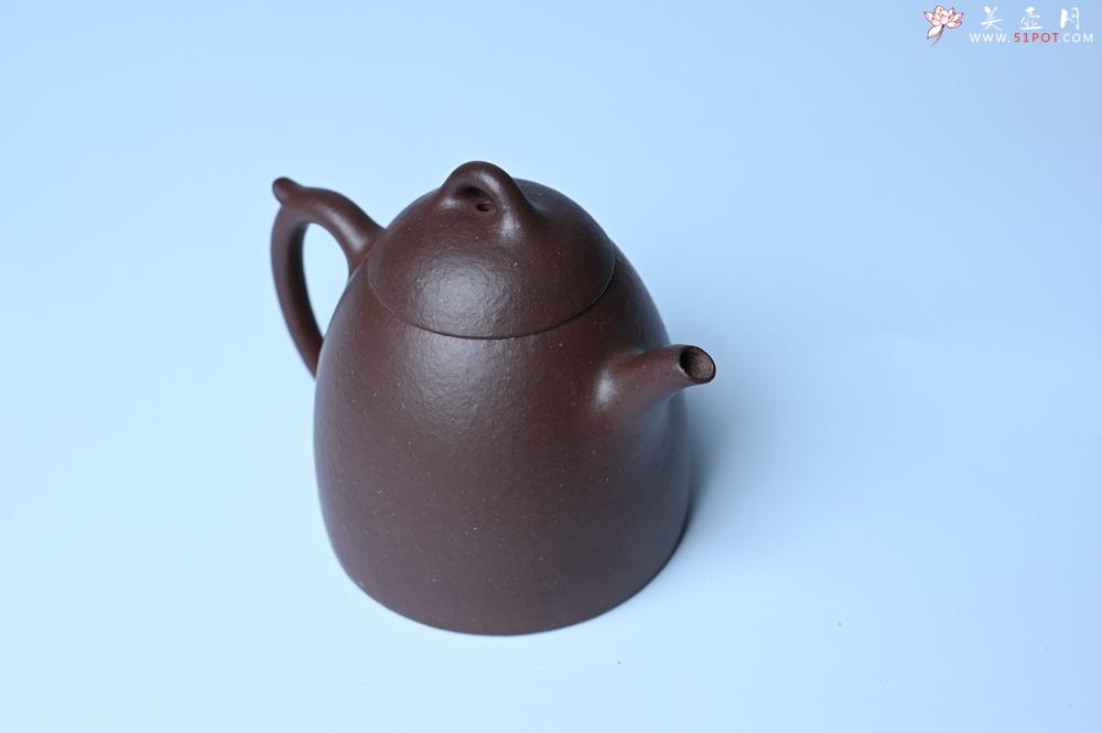 紫砂壶图片：美壶特惠 特好手磨料老紫泥秦权 茶人醉爱 - 紫砂壶之家紫砂壶网
