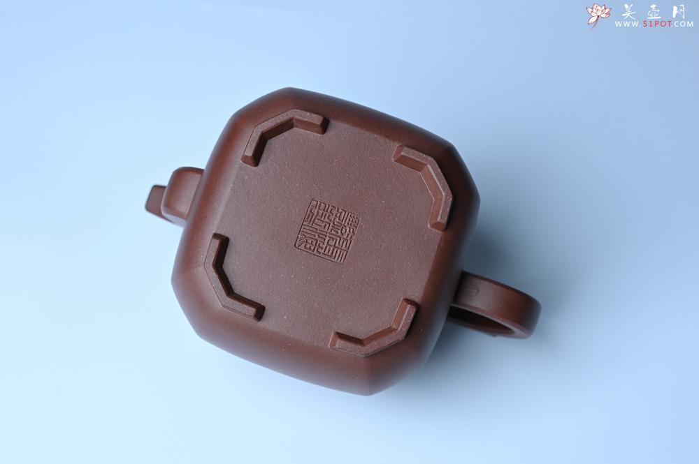 紫砂壶图片：实力派张海艳全手工家藏底槽清精工福临八方壶 气势磅礴 - 紫砂壶之家紫砂壶网