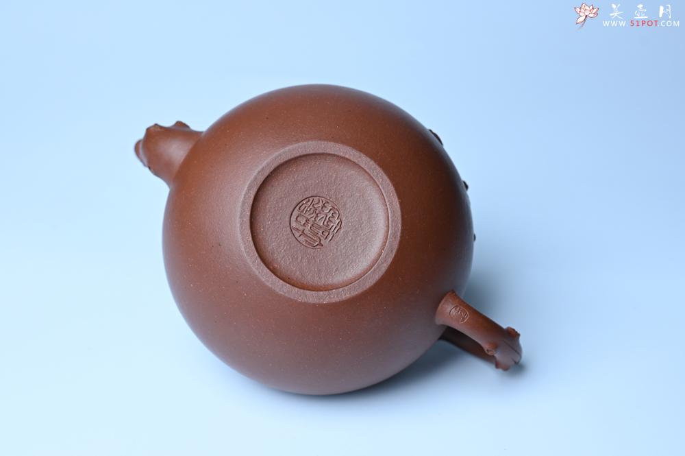 紫砂壶图片：美壶特惠 精品多子多福紫砂壶 帖叶生动细腻 送礼佳品 - 紫砂壶之家紫砂壶网