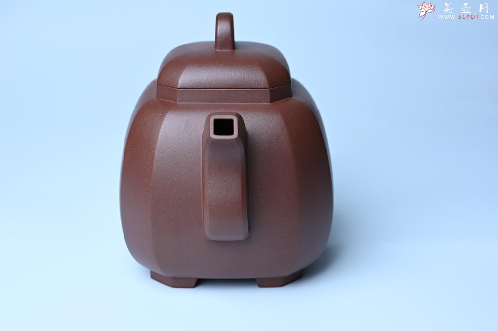 紫砂壶图片：实力派张海艳全手工家藏底槽清精工福临八方壶 气势磅礴 - 紫砂壶之家紫砂壶网