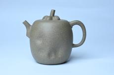 紫砂壶图片：美壶特惠 精致薄胎青段泥瓜菱壶 质量仅84g 茶人醉爱 - 紫砂壶之家