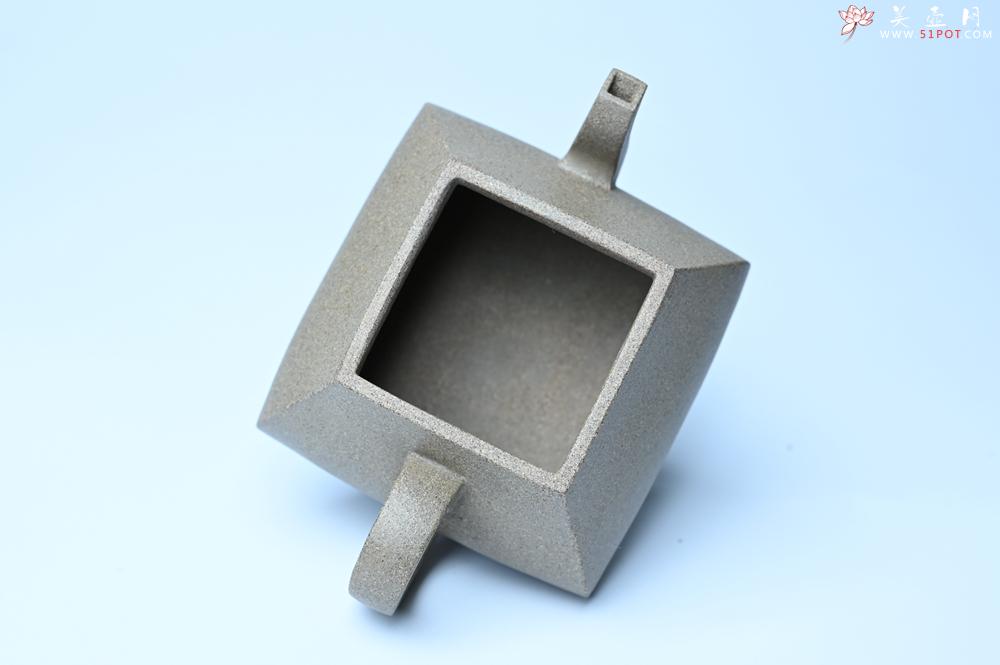 紫砂壶图片：美壶中秋国庆特惠 精工老段泥四方君德公道壶 独孔 茶人醉爱 - 紫砂壶之家紫砂壶网