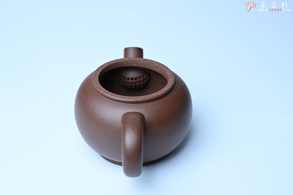 紫砂壶图片：美壶特惠 精致黑星红拼紫泥（家藏限量）大炮巨轮壶 球孔出水爽利 茶人醉爱 - 紫砂壶之家紫砂壶网