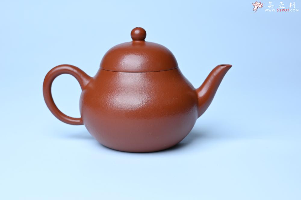 紫砂壶图片：美壶特惠 优质朱泥梨形壶 蝶恋花 茶人醉爱 - 紫砂壶之家紫砂壶网