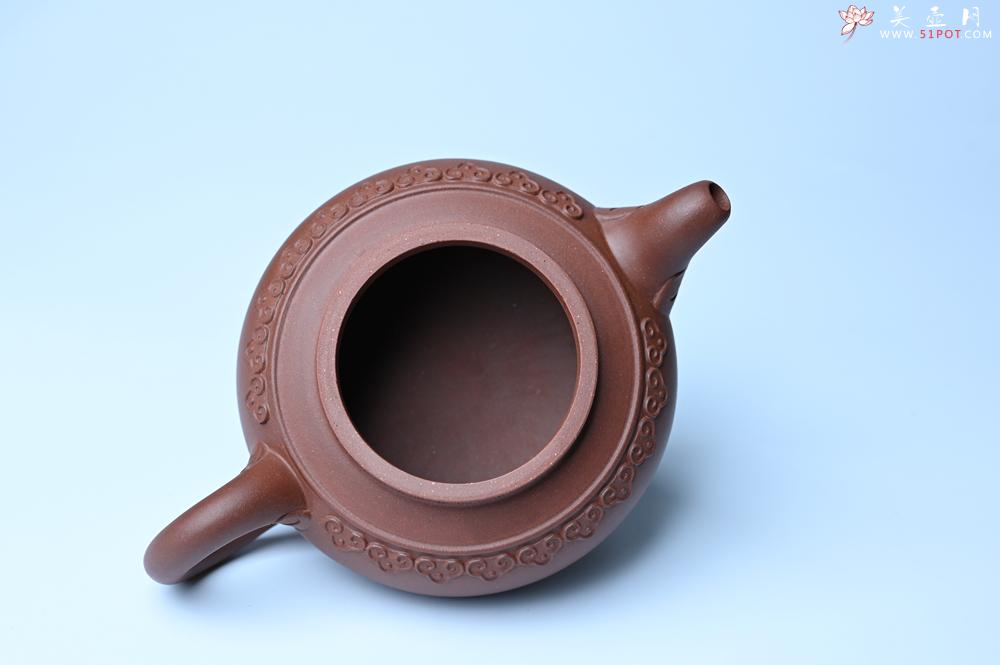 紫砂壶图片：美壶特惠 精致特好底曹青云肩如意壶 - 紫砂壶之家紫砂壶网