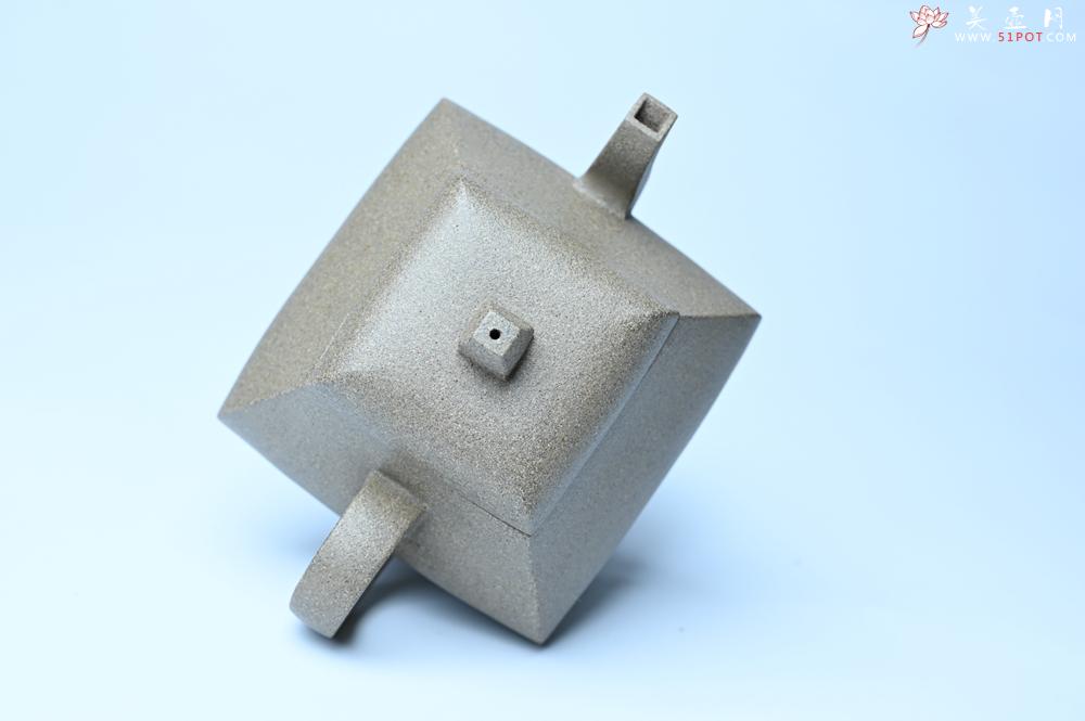 紫砂壶图片：美壶中秋国庆特惠 精工老段泥四方君德公道壶 独孔 茶人醉爱 - 紫砂壶之家紫砂壶网