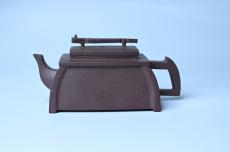 紫砂壶图片：美壶特惠 精致紫泥琴壶 难度大 茶人醉爱 - 紫砂壶之家